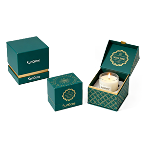 Boîte cadeau de parfum de luxe Matériaux recyclés Laminage mat Doublure en éponge Fermeture magnétique Boîte rigide pliable pour ensembles de beauté - Product Image 2