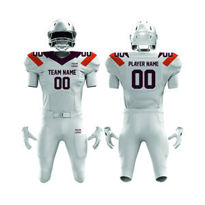 Tenues de football américain professionnelles |   Impression de logo personnalisé |   Fabricant de vêtements de sport courts Maillot de football américain - Product Image 1