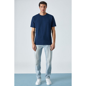 GRIMELANGE PELTZ เสื้อยืดแขนสั้นคอกลมผู้ชายแบบสบายๆ - Product Image 6
