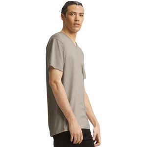 Loose Fit Mens V-Neck Dry Fit Camisetas Active Athletic Camiseta de entrenamiento de manga corta - Product Image 6