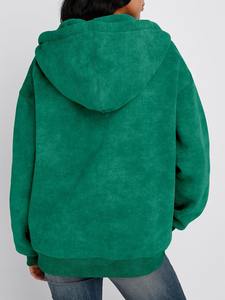 Sudadera con Capucha para Mujer, Personalizada, al por Mayor, para Uso en Exteriores, la Más Vendida, con Cierre, Material Suave, Estilo Casual y Moderno - Product Image 2