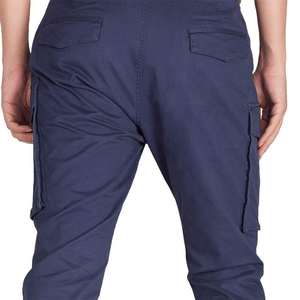 Haute exigence Meilleure fabrication Pantalons pour hommes lavés antibactériens Matériau doux respirant Pantalon cargo pour hommes en gros élégant - Product Image 6