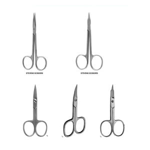 Tijeras Stevens de 10 cm (4'') Precio al por Mayor, Tijeras para Uñas de 9 cm con Punta de Flecha Curva, Tijeras de Calidad Profesional - Product Image 1