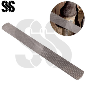 Nuevo raspador de pezuñas de doble cara, hecho a medida, servicio OEM ODM, raspador de acero inoxidable resistente al óxido, cabeza de lima para herrador - Product Image 5