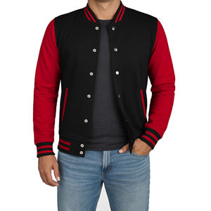 Veste universitaire mode pour hommes de qualité supérieure Veste Letterman personnalisée Baseball brodé avec impression personnalisée - Product Image 1