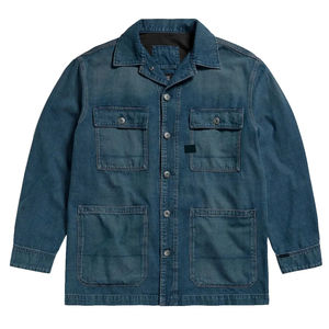 แจ็คเก็ตยีนส์ผ้าฝ้าย 100% ขายดีสำหรับผู้ชาย ออกแบบเองได้ คุณภาพดี แฟชั่นทันสมัย - Product Image 1