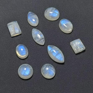 Lote al por mayor de piedras preciosas cabujón blancas de buena calidad para la fabricación de joyería artesanal - Product Image 2