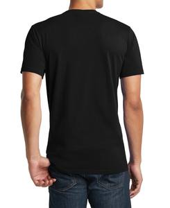 Personalización al por mayor de camisetas de algodón puro 100%, camisetas de gran tamaño para hombres camisetas de cuello redondo de tela de punto en blanco ordinario - Product Image 3