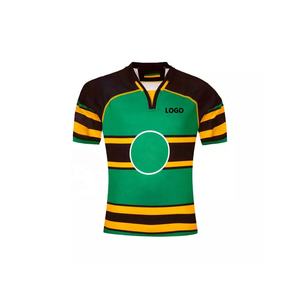 Maillot et short uniques de ligue de rugby pour hommes, logo personnalisé, vêtements de sport, tissu respirant avec caractéristique de conception anti-étirement - Product Image 4