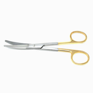 Vente en gros Ciseaux Metzenbaum demi-or courbés de 5 pouces en acier inoxydable Ciseaux chirurgicaux Metzenbaum super coupés - Product Image 5