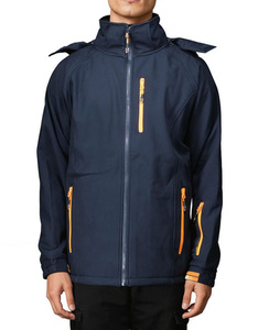 Nueva chaqueta de mangas completas Softshell Indemand para hombres, ajuste Atlético elegante personalizado con ropa de trabajo de lana, chaqueta de abrigo - Product Image 6