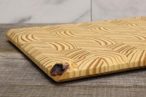 Meilleure planche à découper rectangulaire en bois avec poignée de 12mm d'épaisseur, durable et lavable au lave-vaisselle - Product Image 6