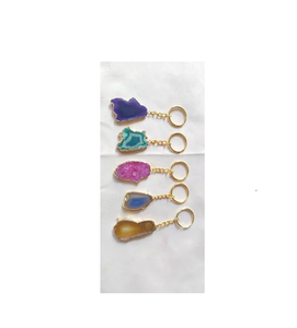 Customized High Quality Creative Design Resin Keychain Panda Dog Fruit Light Color Pendant <b>Car</b> <b>Key</b> Holder Bag Charm Metal <b>Chain</b> - Product Image 4