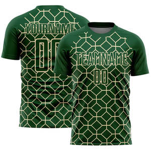 Camiseta de Fútbol Sublimada con Logotipo Personalizado, 100% Poliéster, Tela de 180g, Secado Rápido, Transpirable, Unisex, Servicio OEM para Equipos - Product Image 5