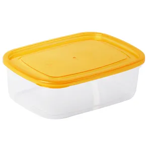 उच्च गुणवत्ता वाले खाद्य पैकिंग भंडारण वर्ग बॉक्स प्लास्टिक कंटेनर Crisper बड़े 3 पीसी सेट (1700ml)