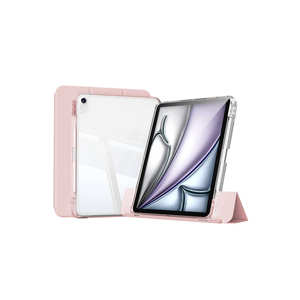 Étui de protection Netzy Premium rose 11 pouces pour iPad Air 13 2025 M3, housse de tablette coulissante magnétique détachable avec airbag pour une protection optimale - Product Image 1