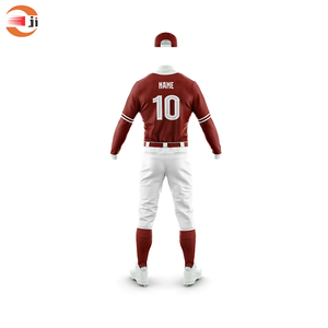 Conjunto de camiseta de béisbol profesional de alta calidad y peso ligero personalizado 2023, ropa deportiva de mejor diseño que incluye opciones de talla grande - Product Image 5