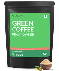 हरी कॉफी बीन्स पाउडर उच्च सीजीए और कम कैफीन बढ़ा देता है के साथ ऊर्जा, चयापचय और सहनशक्ति, एड्स वजन घटाने, नियंत्रण तनाव