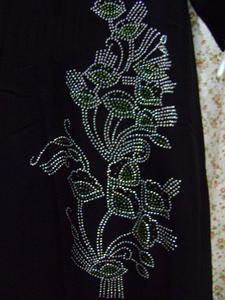 Diseño de trabajo de piedra Abaya Venta caliente en Dubai - Product Image 4