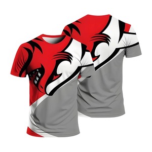 T-shirt de sport unisexe à séchage rapide respirant confortable d'été à la mode T-shirt à manches courtes quotidien décontracté confortable - Product Image 3