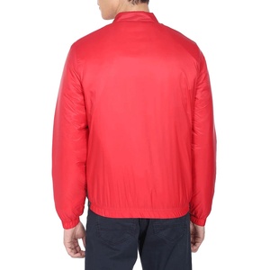 Blouson bomber d'hiver à col montant, broderie logo sur le devant, personnalisable, imperméable, coupe-vent, grande taille, 100% polyester - Product Image 2