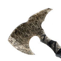 Axe de lame façonnée à la main avec manche en bois sculpté, fabriqué à la main, en acier à haute teneur en carbone, 1 pièce