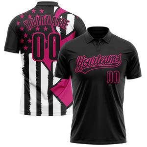 OEM 300 gramos poliéster Eco impreso hombres Golf para Polo camisetas transpirable deporte camisa con logotipo frontal - Product Image 4