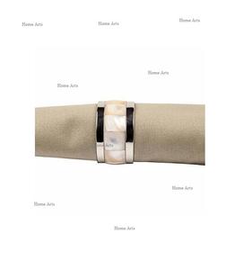 Anneau de serviette en forme ronde au design fantastique, taille personnalisée, anneau de serviette en tissu provenant du fabricant en Inde - Product Image 3