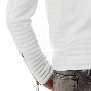 Chaqueta de cuero de invierno para hombre de diseño y color personalizado-Transpirable de alta calidad con logotipo personalizado e impresión - Product Image 6