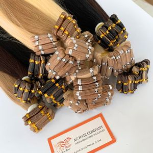 Cinta de alta calidad en extensiones de cabello humano Precio al por mayor Cutícula completa alineada de donantes vietnamitas para salón - Product Image 2