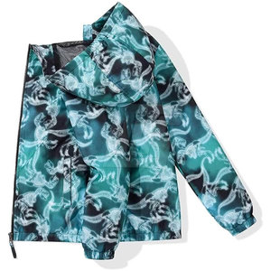 เสื้อแจ็คเก็ตกันลมสำหรับเด็ก เสื้อแจ็คเก็ตน้ำหนักเบาทุกฤดูกาล เสื้อแจ็คเก็ตกันลมสำหรับเด็กสำหรับใช้ในโรงเรียนและกลางแจ้ง - Product Image 3