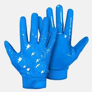 American Football <b>Gloves</b> Non-Slip Receiver Design Durable Sports Gear Factory-Made American Football <b>Gloves</b> - Product Image 1