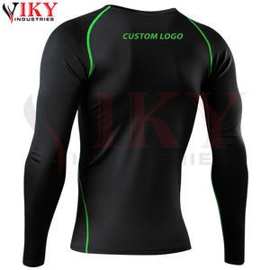 Créez votre propre Rash Guard MMA à manches longues pour adulte, personnalisé avec impression numérique, de qualité supérieure, service OEM, pour le sport. - Product Image 2