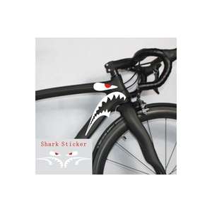 Calcomanías Decorativas para Cuadro de Bicicleta Black Shark, 2 Piezas, Adhesivos de Corte Fáciles de Pegar - Product Image 5