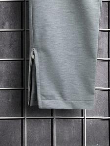 กางเกงวิ่งผ้าฟลีซระบายอากาศได้ดีสำหรับผู้ชายกางเกงวอร์มลำลองพร้อมเชือกรูดกางเกงกีฬาใหม่สำหรับฟิตเนสและวิ่ง - Product Image 3