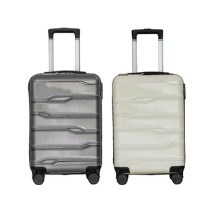 กระเป๋าเดินทางทำจากเปลือกแข็ง ABS แบบเรียบและเบาตะขอแขวนกระเป๋าเดินทางอลูมิเนียมปลอดภัยระบบดิจิทัล2105น้ำหนักเบา - Product Image 1