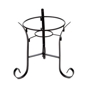 Présentoir de globe d'observation en métal intérieur/extérieur noir de haute qualité pour support de sphère de boules présentoir en fer forgé - Product Image 6