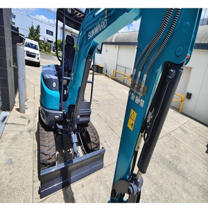 Mini excavadora S-u-n-w-a-r-d SWE25UF 2022 de 2.5 toneladas con giro de cola cero, excavadora hidráulica con orugas de goma y 3 cucharones en venta - Product Image 1