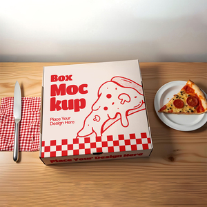 <strong>Factory</strong> Cheap Food Grade White Corrugated Cardboard Pizza Box Wholesale Pizza Box <strong>Supplier</strong> Custom Pizza Paper Boxes - Product Image 5