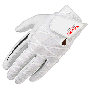 Gants de golf unisexes personnalisés en cuir véritable antidérapants, à doigts complets, respirants, légers, avec poignées, Rabixo Sports, vente en gros - Product Image 4