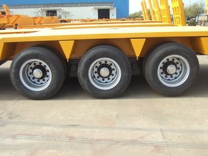 Semirremolque de Plataforma Baja de 100 Toneladas con Suspensión Cantilever, Tres Líneas y Seis Ejes - Product Image 5