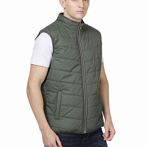 Chaleco Acolchado Ligero para Hombre, con Logotipo y Diseño Personalizables, Ropa Exterior Casual Cálida para Invierno con Estilo, Precio al por Mayor - Product Image 3