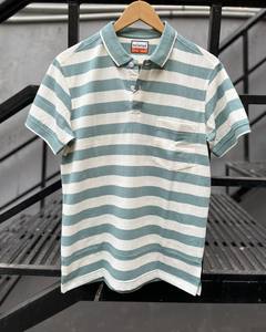 Best Selling 100% Cotton <b>Long</b> <b>Sleeve</b> for Polo <b>T</b>-<b>Shirt</b> for Kids Solid Pattern <b>Stripe</b> Collar Casual Canvas Design - Product Image 3