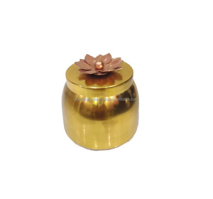 GOLD PLATED JAR in NEW DESIGN for RETURN <b>GIFT</b> in INDIA - Product Image 3