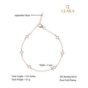 Chevillères/Payals en argent 925 véritable à 100 % pour femmes et filles - Product Image 3