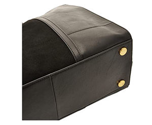 Mode féminine sac à main en cuir véritable nouveau Design Simple sac à bandoulière fermeture à glissière Logo personnalisé tissu léger - Product Image 4