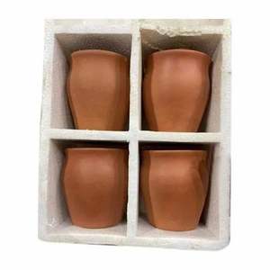 Té de terracota de calidad de exportación Kulhad, vidrio de arcilla de nuevo diseño para beber, fabricante indio a precio mayorista - Product Image 1