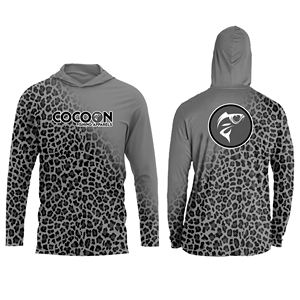 เสื้อฮู้ดตกปลาแบบซิปเต็มตัว ป้องกันแสงแดด UPF 50 ผลิตจากโพลีเอสเตอร์ 100% แห้งเร็ว ขนาดใหญ่ ใส่ได้ทั้งชายและหญิง - Product Image 3