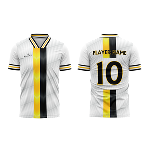 Uniforme de Fútbol Personalizado OEM de Nueva Temporada, Secado Rápido, 100% Poliéster, Protección UV UPF 50, Sublimado para Hombre - Product Image 4