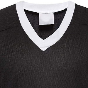 Jersey de Hockey sobre Hielo con Cuello en V y Logotipo Personalizado al por Mayor, Estilo Moderno, Impreso, de Secado Rápido, Ecológico e Impermeable para Hombre - Product Image 4